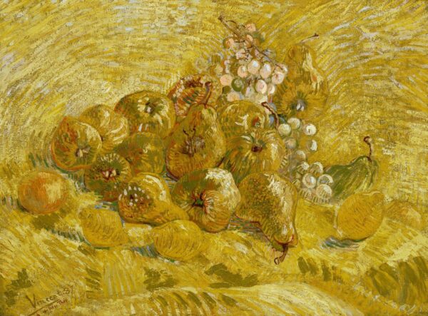 Quinces, lemons, pears and grapes - by Vincent van Gogh