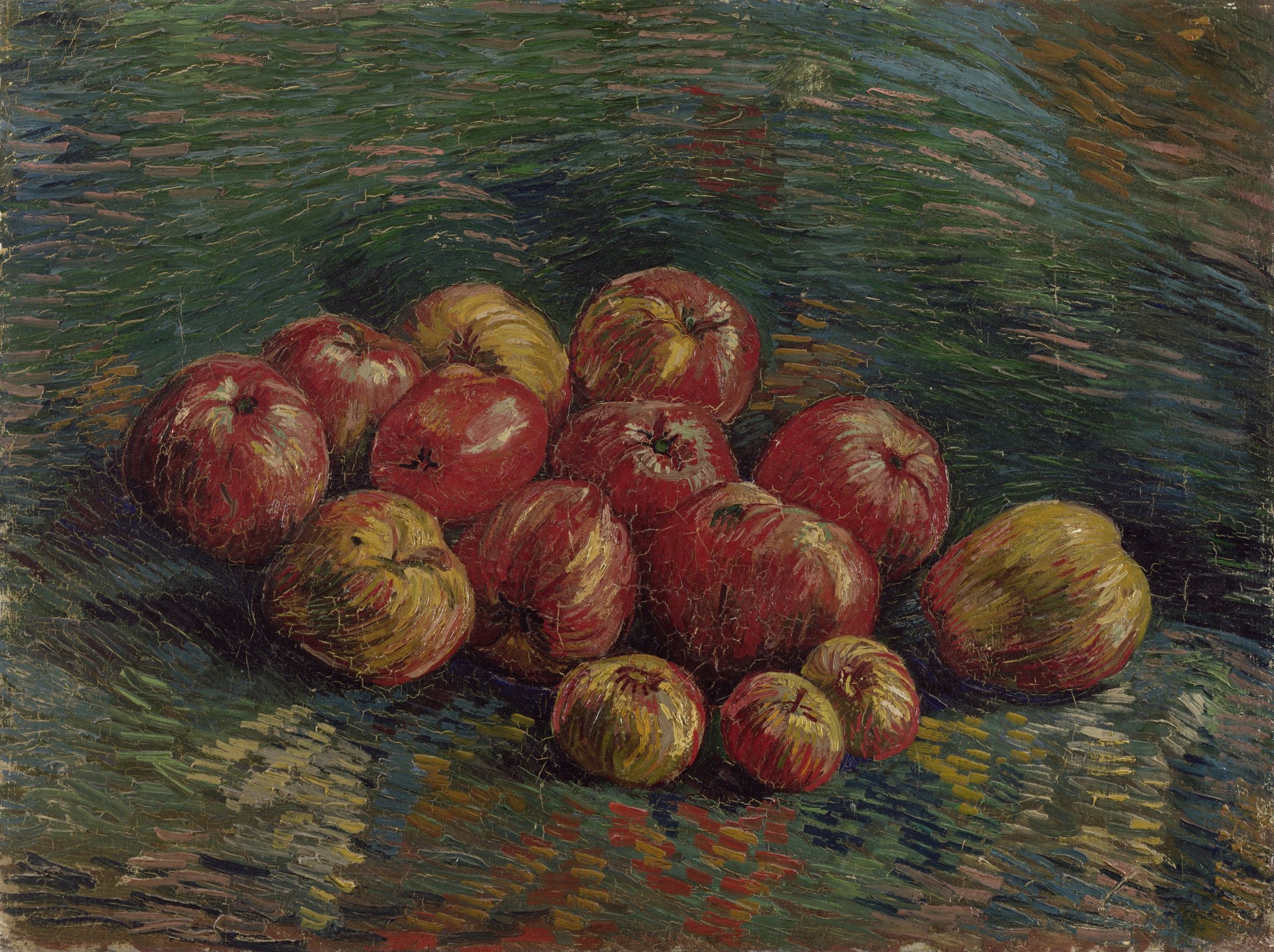 Apples - by Vincent van Gogh