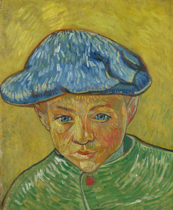 Portrait of Camille Roulin - by Vincent van Gogh