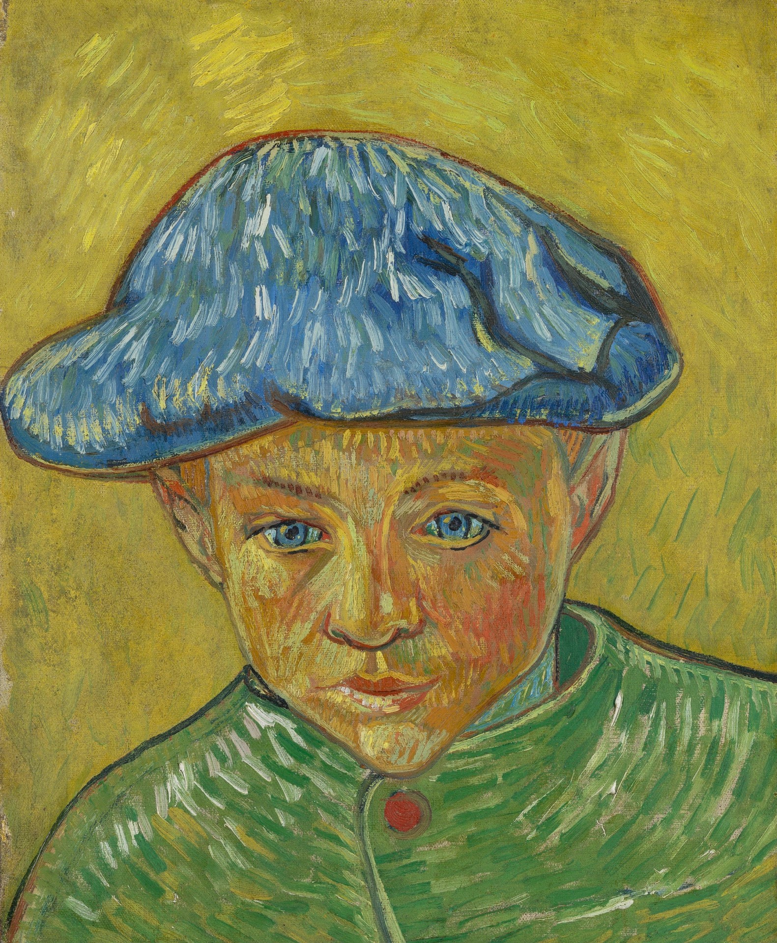 Portrait of Camille Roulin - by Vincent van Gogh