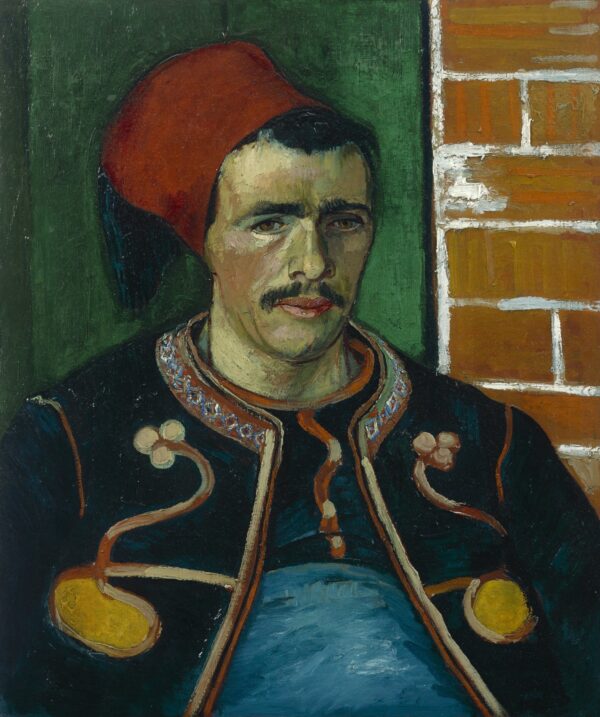 The Zouave - by Vincent van Gogh