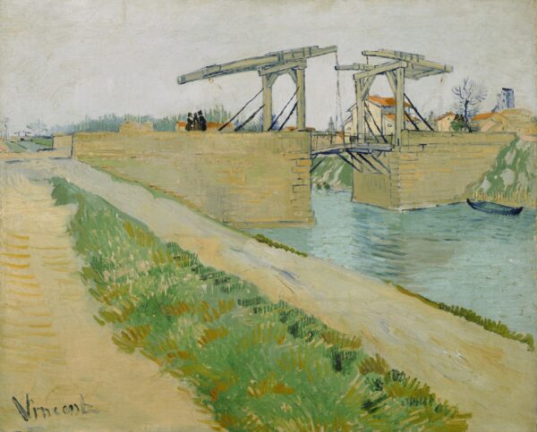 The Langlois bridge - by Vincent van Gogh