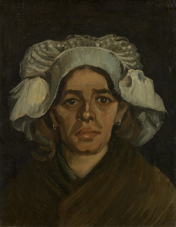 Head of a woman - by Vincent van Gogh