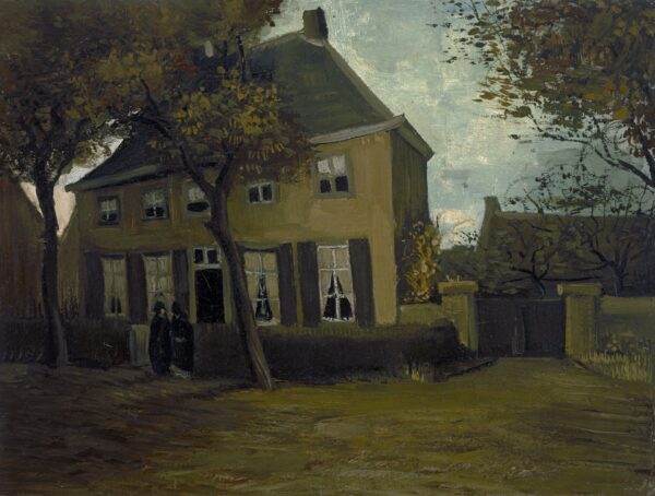 The Vicarage at Nuenen - by Vincent van Gogh