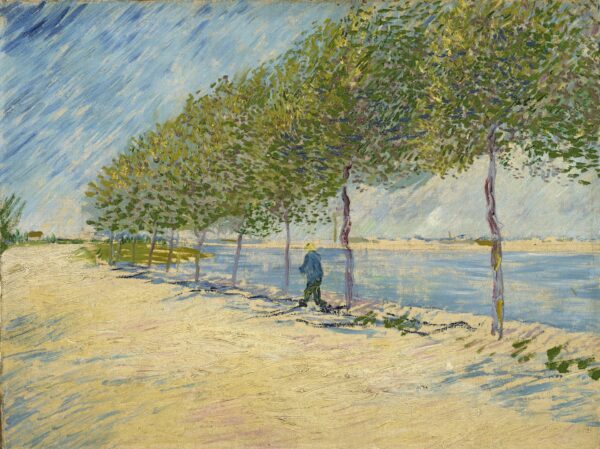 By the Seine - by Vincent van Gogh