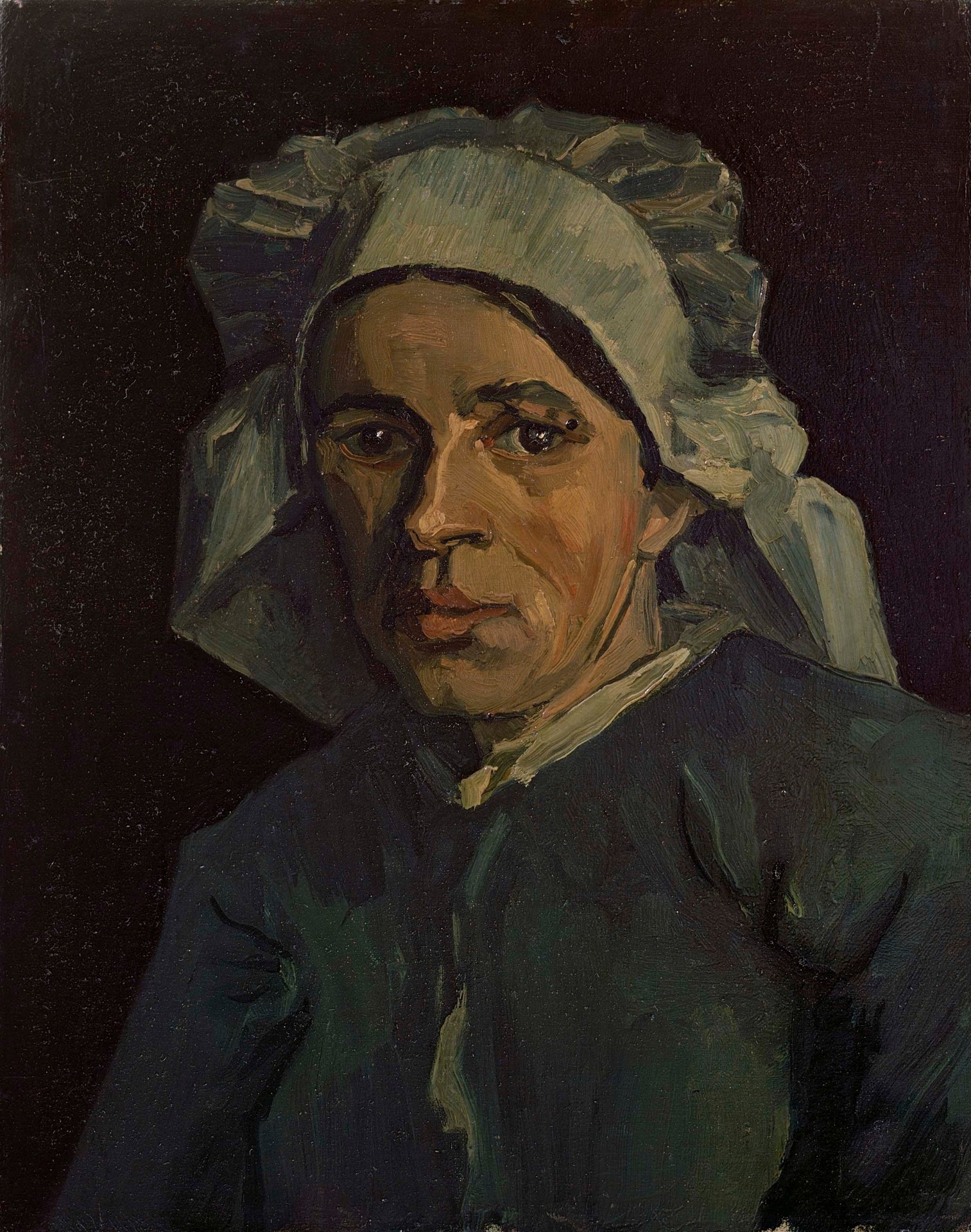 Head of a Woman - by Vincent van Gogh