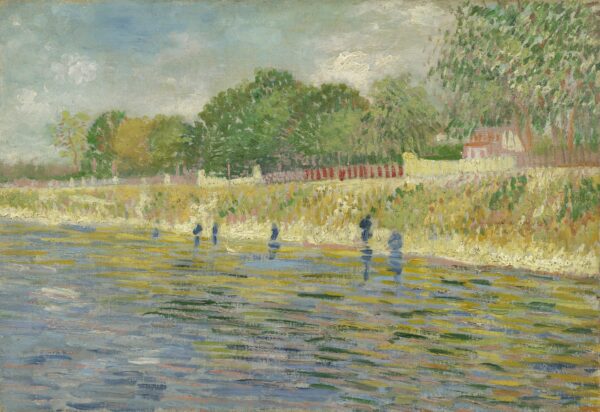 Bank of the Seine - by Vincent van Gogh
