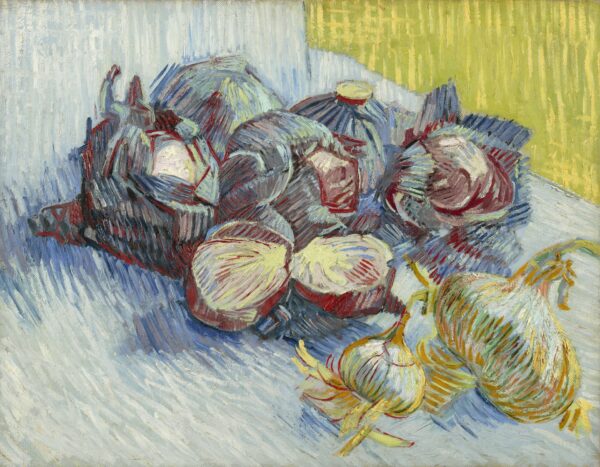 Red Cabbages and Onions - by Vincent van Gogh