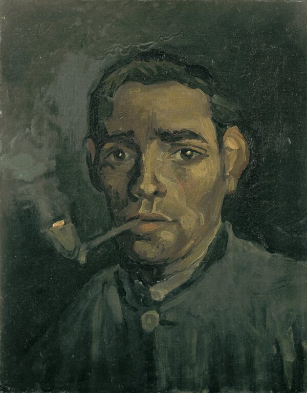 Head of a Man - by Vincent van Gogh