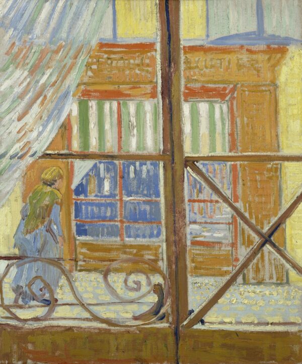 View of a butcher's shop - by Vincent van Gogh