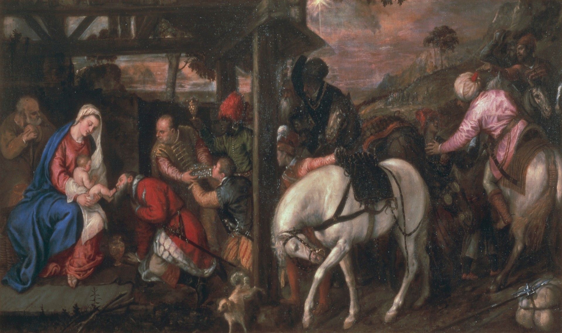 Adoration of the Magi - by Titian