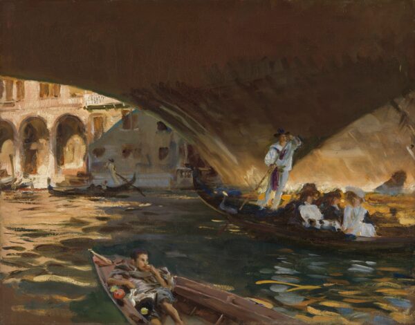 The Rialto - by John Singer Sargent