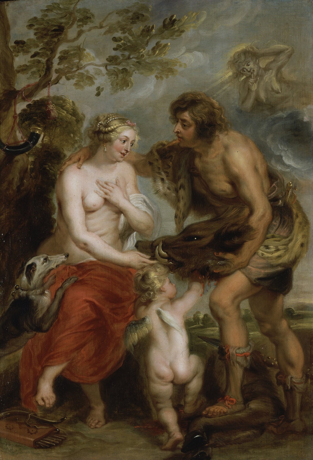 Meleager and Atalanta - by Peter Paul Rubens