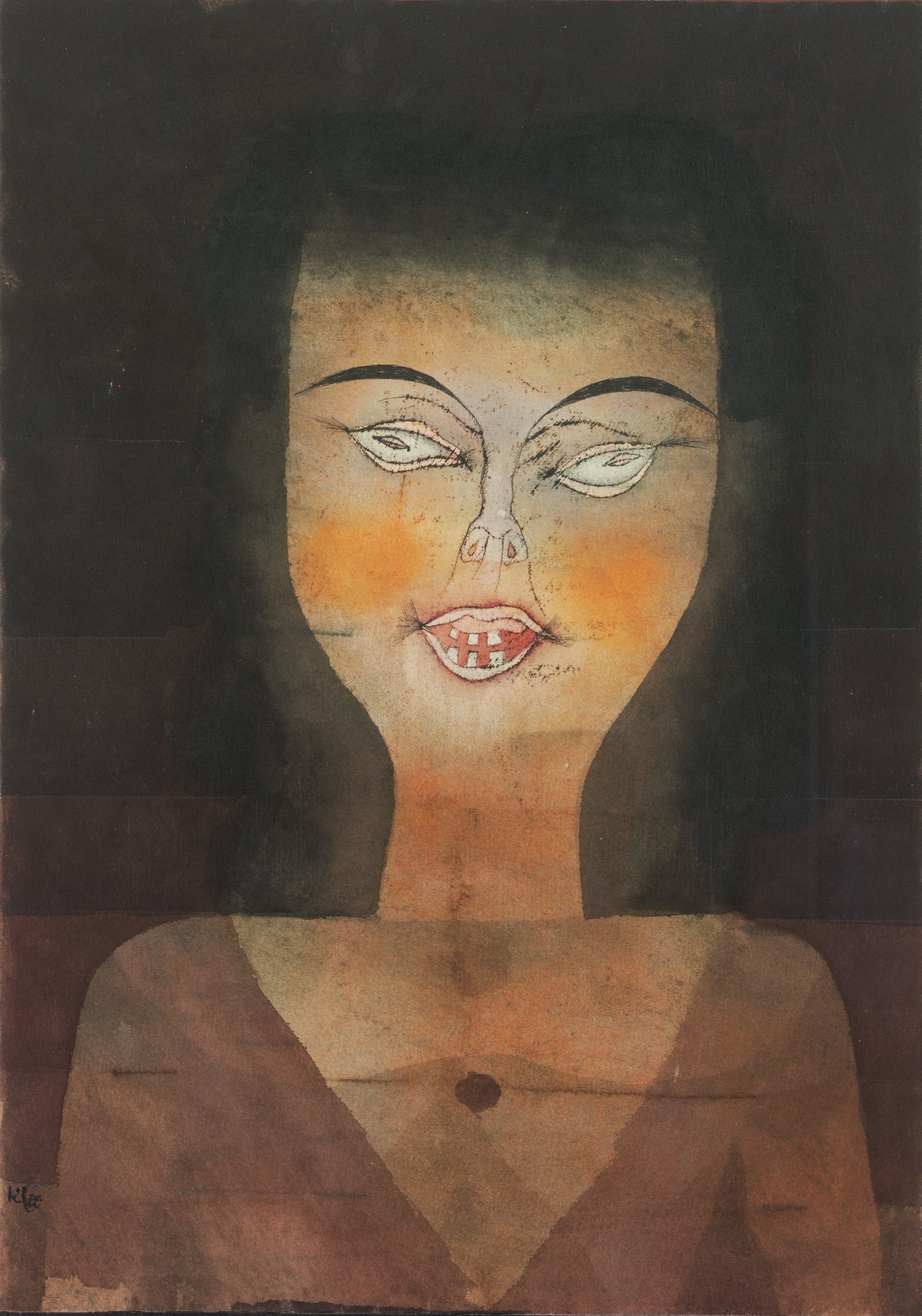 Girl Possessed - by Paul Klee