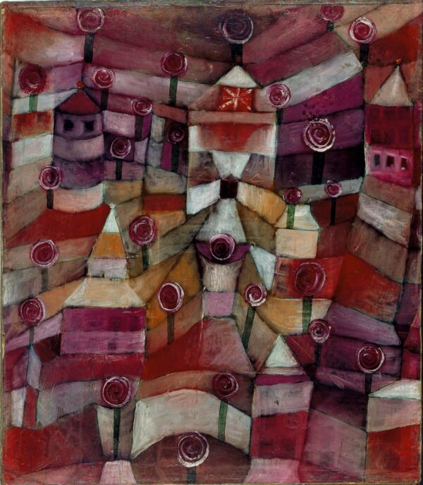 Rose Garden - by Paul Klee