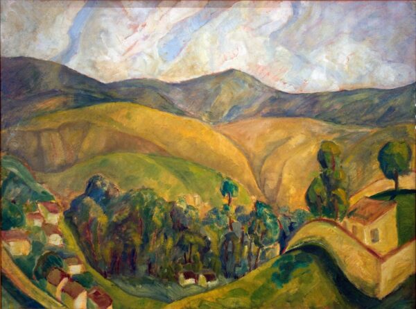 Landscape - by Diego Rivera
