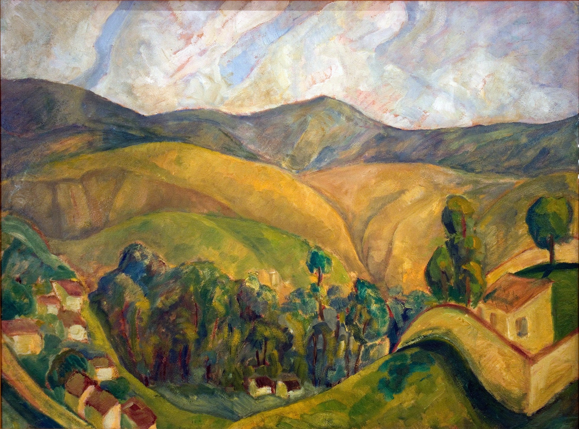 Landscape - by Diego Rivera