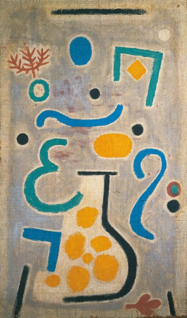 The Vase - by Paul Klee