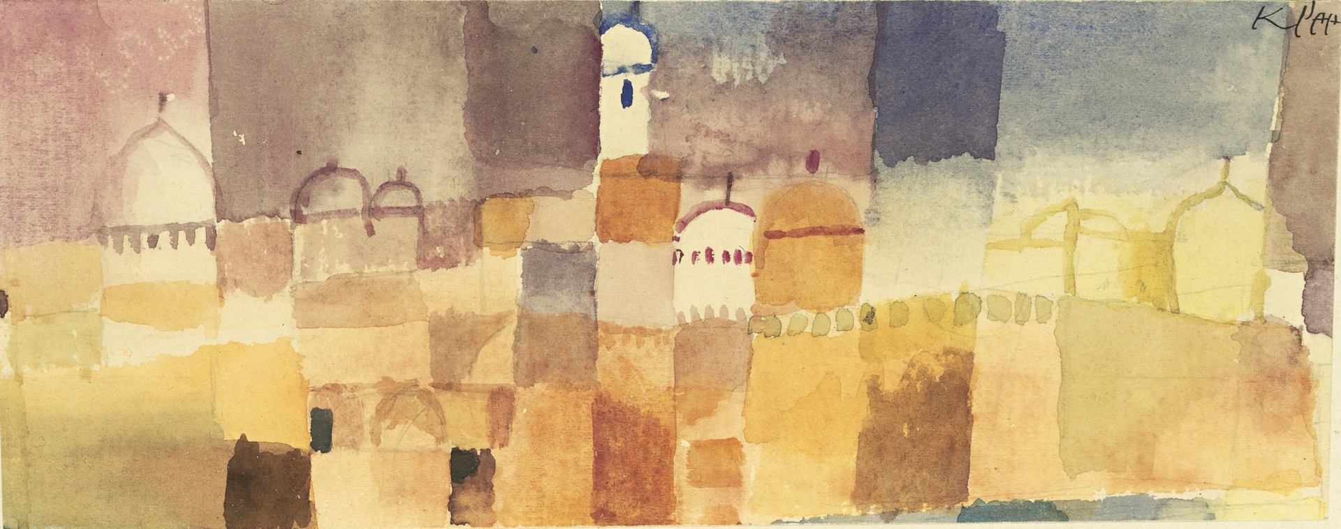 View of Kirwan - by Paul Klee