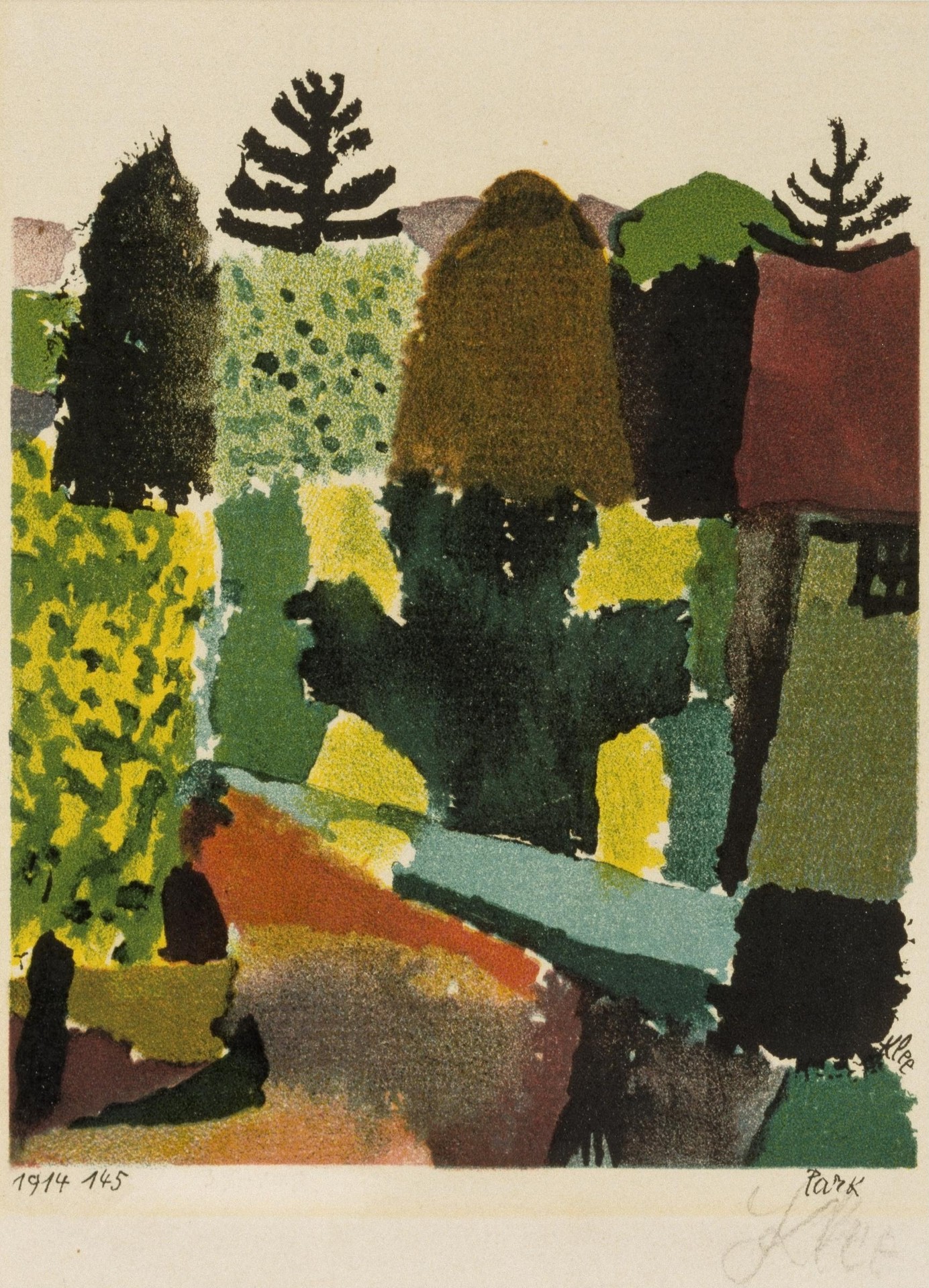 Park - by Paul Klee