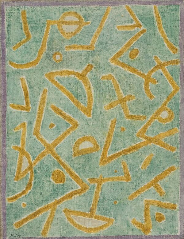 Ohne Titel (Tanzende Figuren) - by Paul Klee