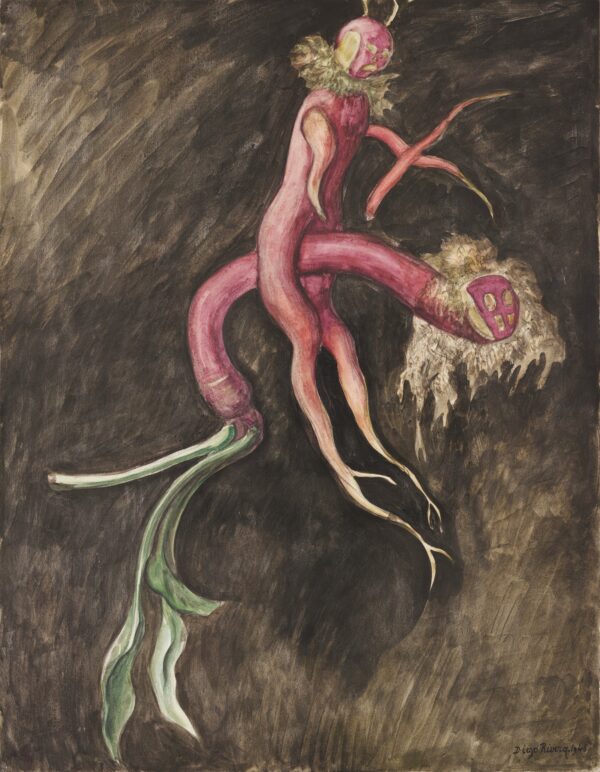 The Night of the Radishes - by Diego Rivera