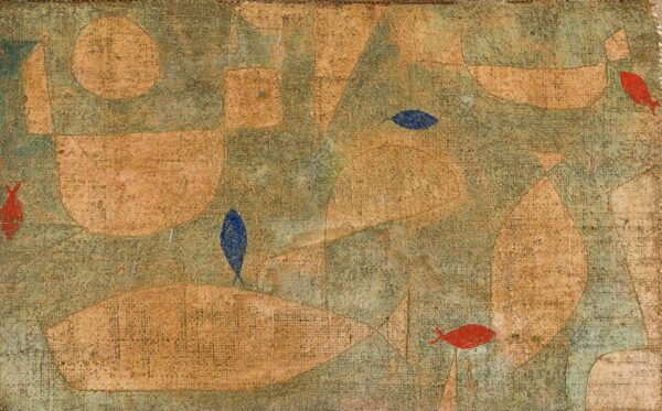 Mast- und Zier-Fische (Fattened and Ornamental Fishes) - by Paul Klee