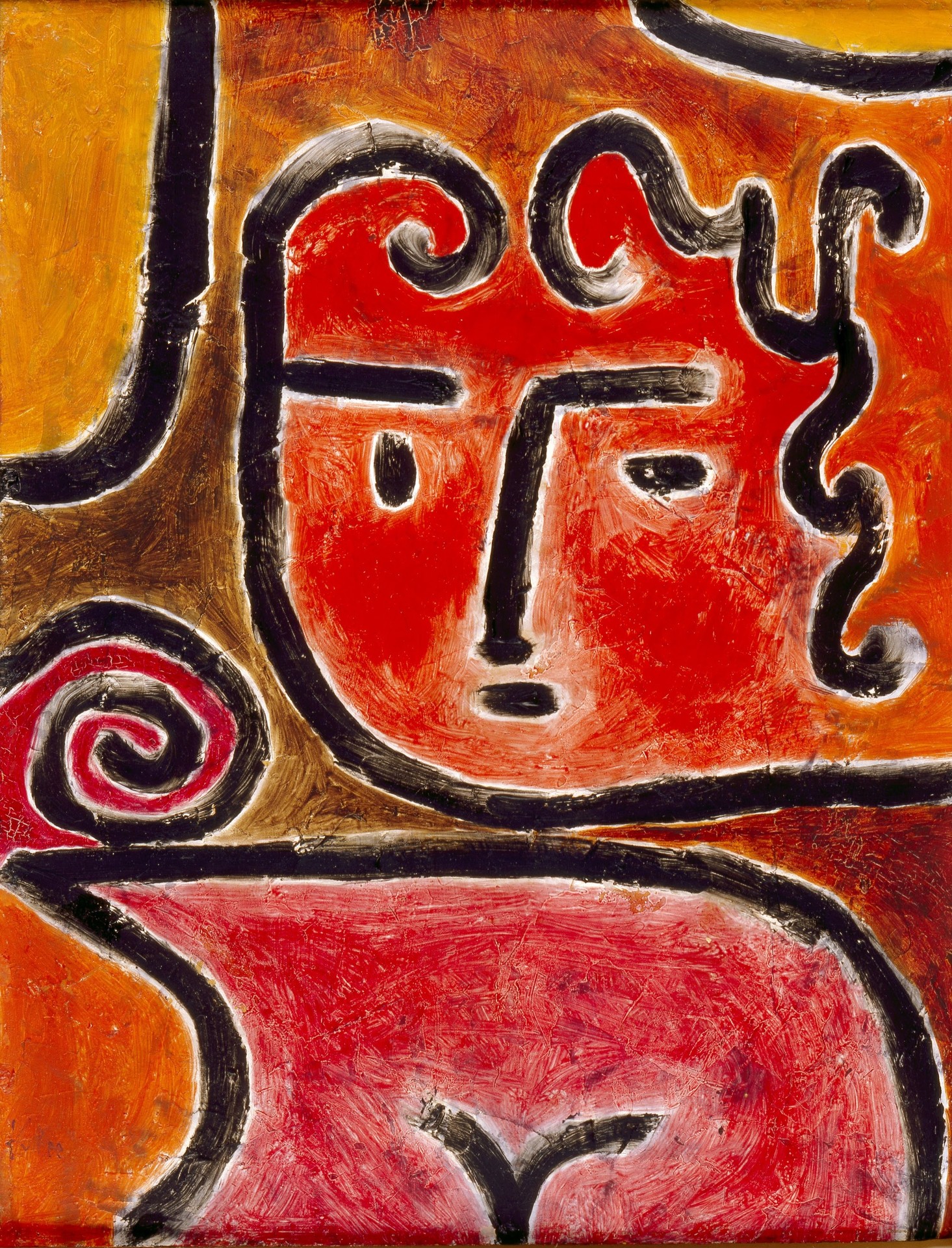 Hot-Blooded Girl - by Paul Klee
