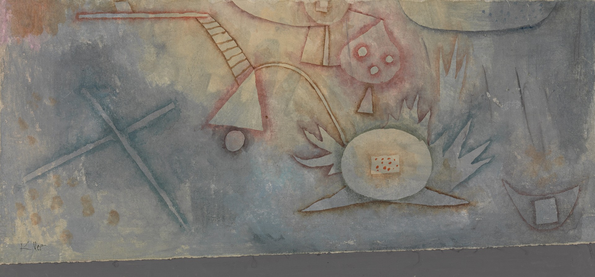 Thistle picture - by Paul Klee