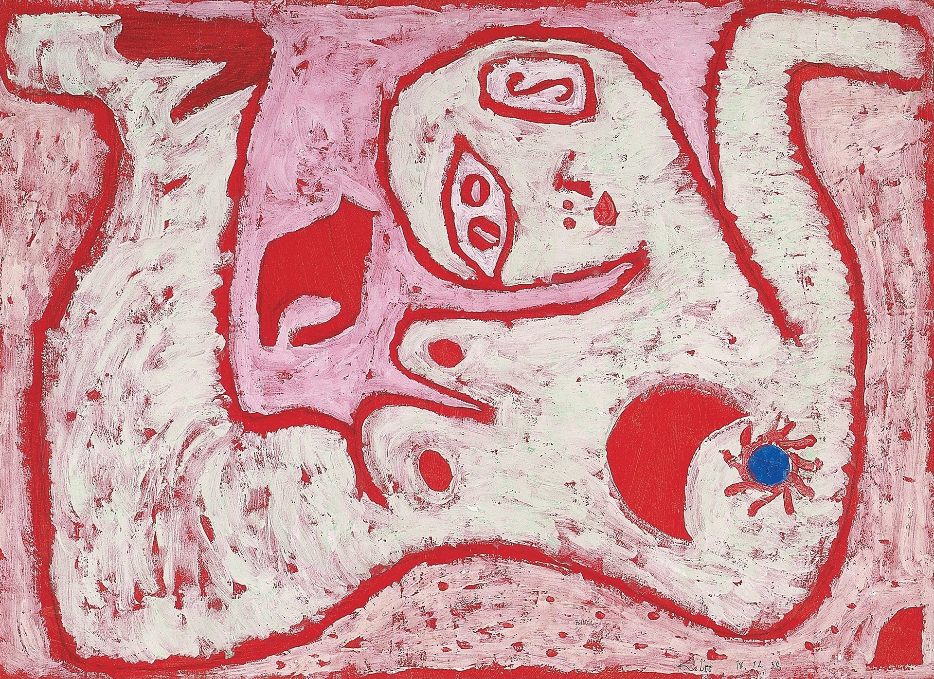 A Woman For Gods - by Paul Klee