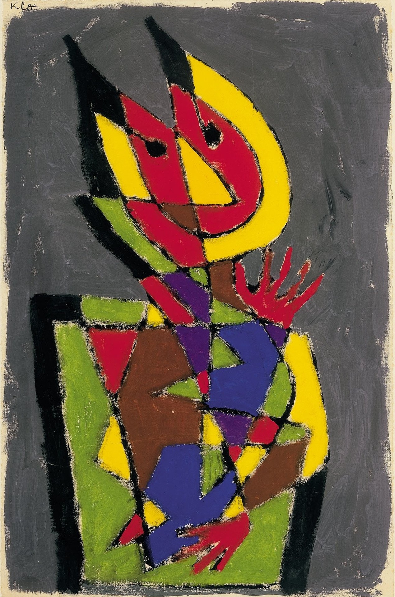 Figurine des bunten Teufels - by Paul Klee