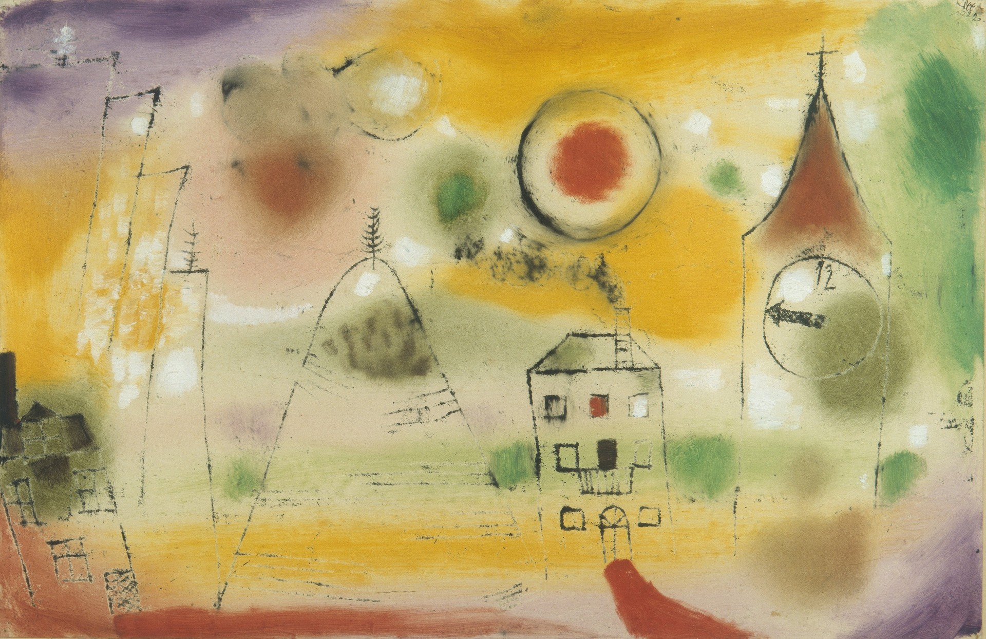 Winter Day, Shortly before Noon - by Paul Klee