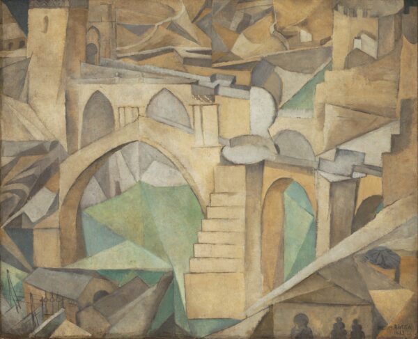 Saint-Martin's Bridge - by Diego Rivera
