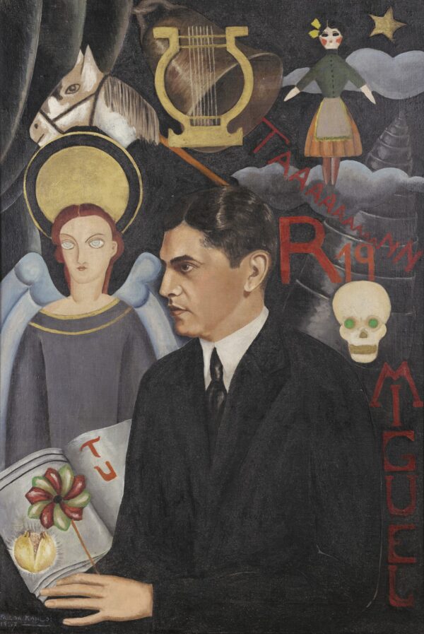 Retrato de Miguel N Lira - by Frida Kahlo