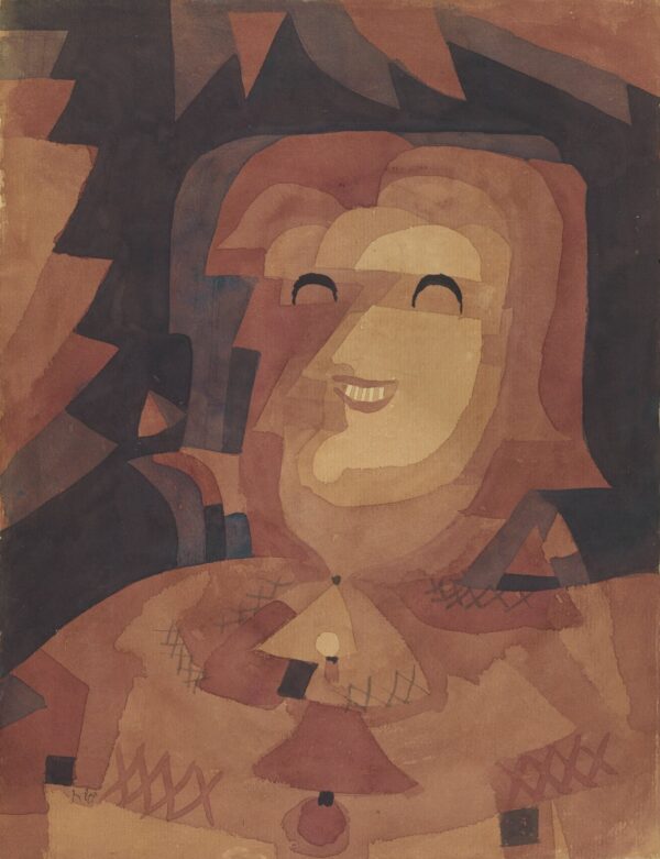 Portrait of a Lady's Smile - by Paul Klee
