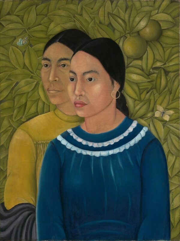 Dos Mujeres (Salvadora y Herminia) - by Frida Kahlo
