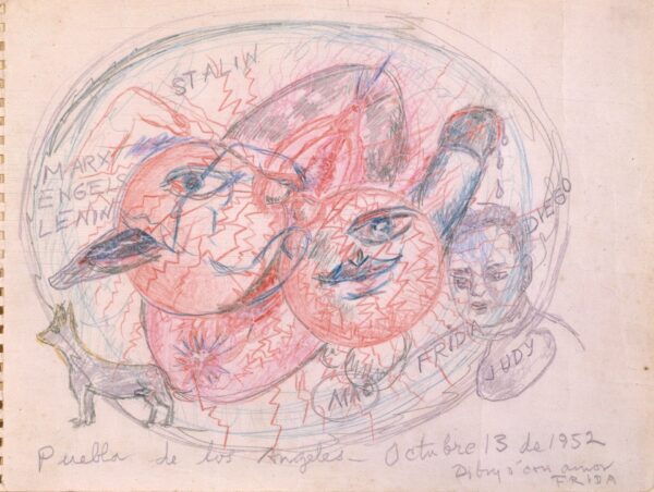 Puebla de los Ángeles - by Frida Kahlo