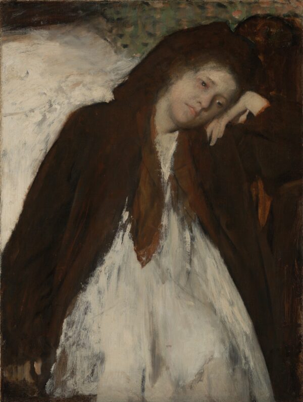 The Convalescent - by Edgar Degas