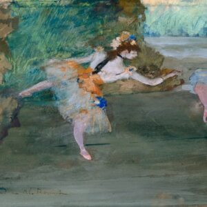 Dancer Onstage - by Edgar Degas