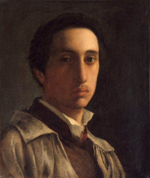 Self-Portrait - by Edgar Degas