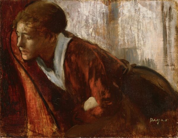 Melancholy - by Edgar Degas