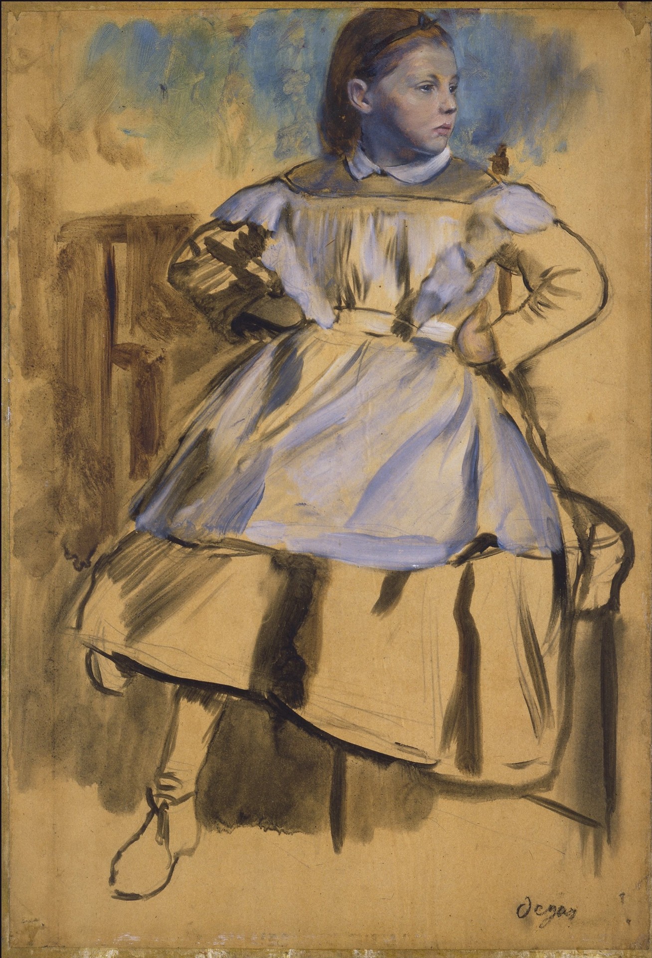Giulia Bellelli - by Edgar Degas