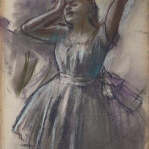 Dancer Stretching - by Edgar Degas