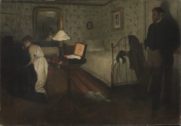 Interior - by Edgar Degas