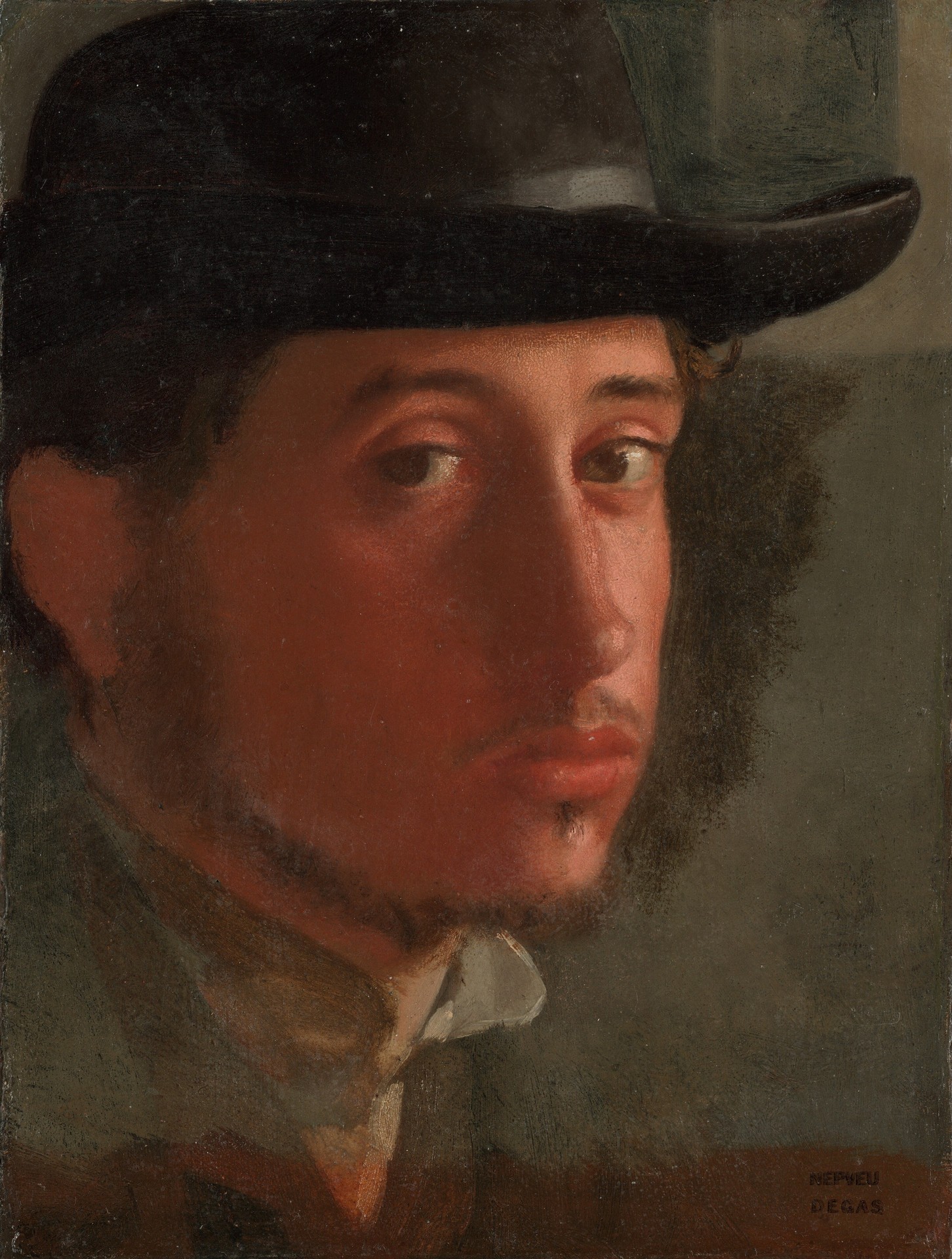 Self-Portrait - by Edgar Degas
