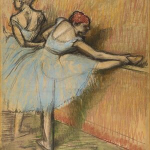 Dancers at the Bar - by Edgar Degas