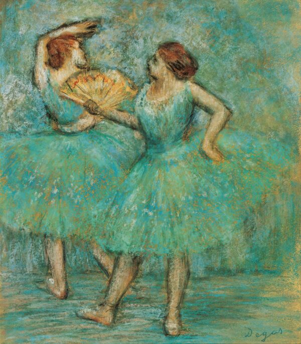 Two Dancers, c. 1905 - by Edgar Degas