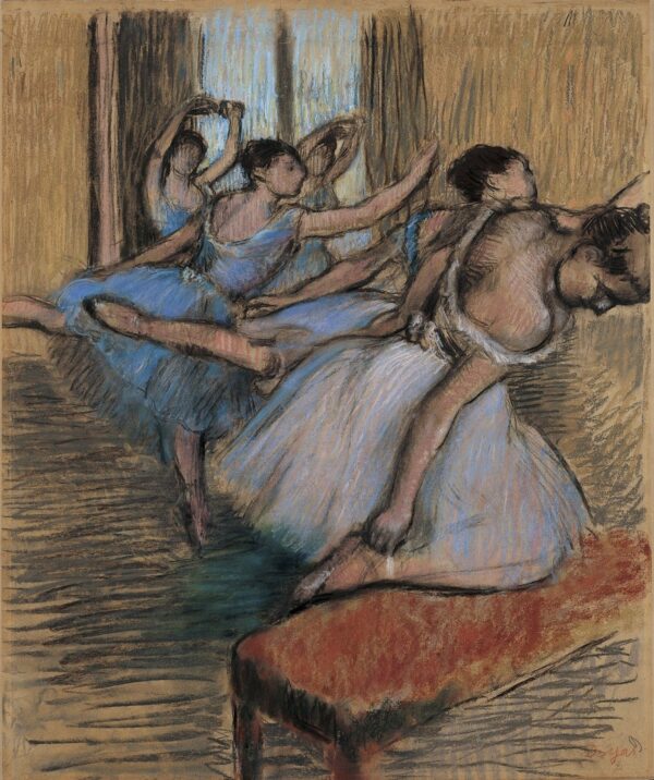 The Dancers - by Edgar Degas