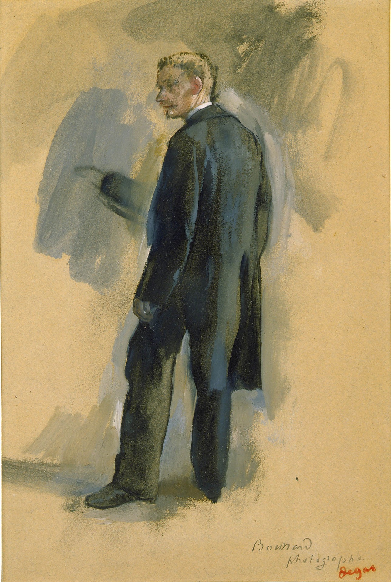 Boussard the Photographer - by Edgar Degas