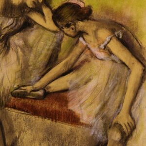 Dancers in Repose - by Edgar Degas